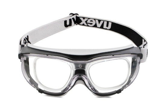 Afbeeldingen van uvex 5501 Safety Goggle Black Grey