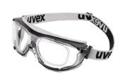 Afbeeldingen van uvex 5501 Safety Goggle Black Grey