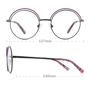 Afbeeldingen van Retro 7058 Purple
