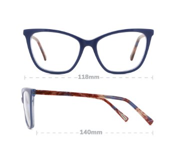 Afbeeldingen van Retro 7097 Blue 